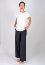 Pantalón Rajado En El Bajo - Imagen 2