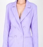 Conjunto Chaqueta Y Pantalón Lila - Imagen 2