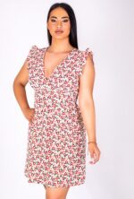 Vestido Corto Estampado - Imagen 4