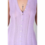 Vestido Punto Perforado - Imagen 4