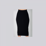 Falda Tubo Punto Unicolor